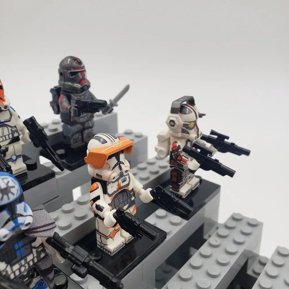 8 Star Wars The Bad Batch Custom Minifigures, Mini Figures - Picture 7 of 10